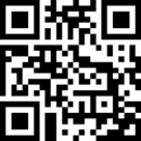 A black and white QR code on a white background, consisting of a complex pattern of squares and rectangles for scanning by a digital device.